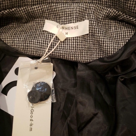 Commense wool - blend belted Blazer - Picture 5 of 8